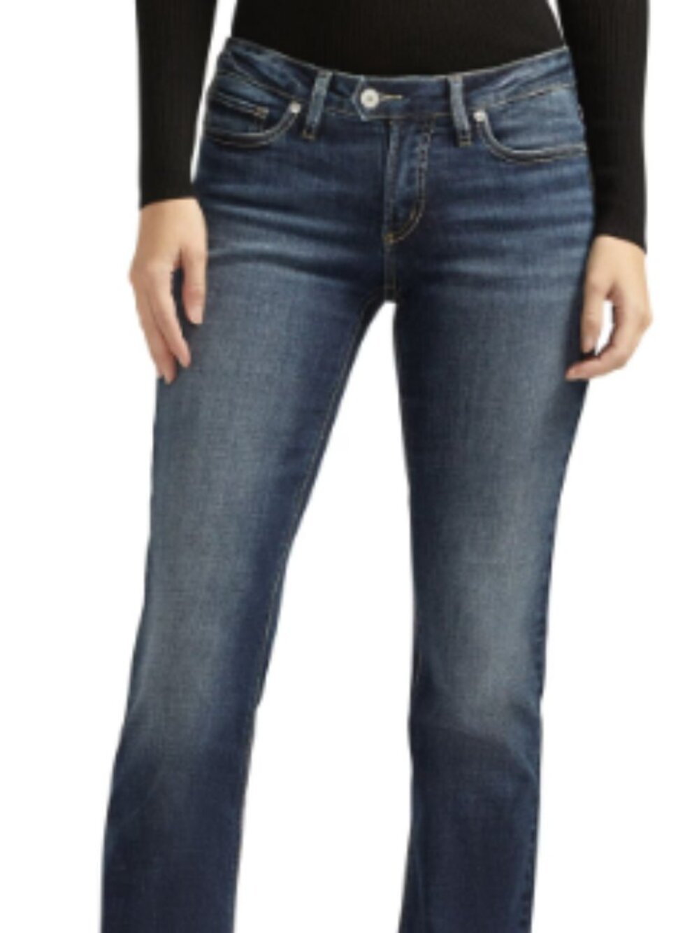 Silver jean women